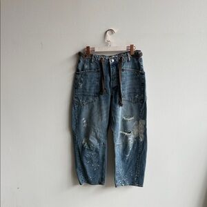 We The Free Relaxed Fit Distressed Denim Jeans